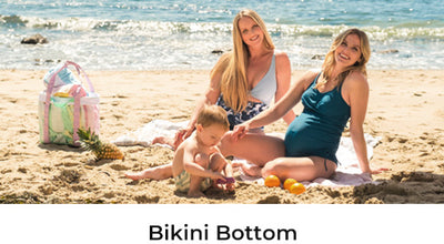 Maternity Tankini With Bikini Bottoms