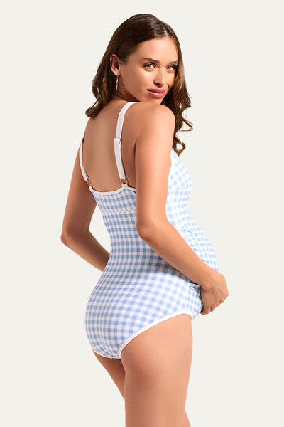 maternity-one-piece-nursing-swimsuit-with-metal-button-front#color_blue-lattice