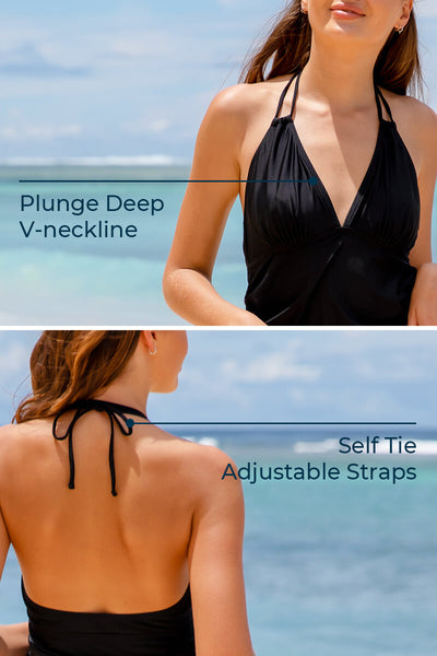 two-piece-backless-halter-tummy-control-tankini-swimsuit#color_black