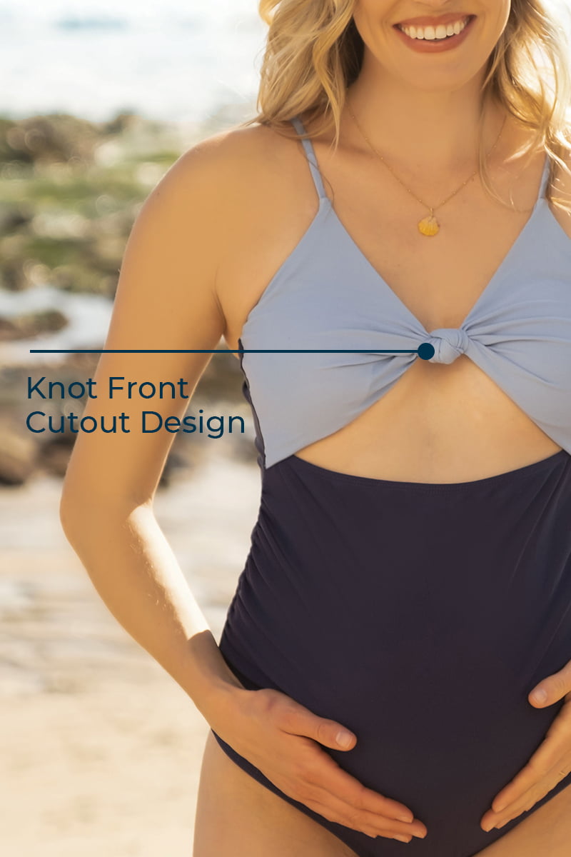 one-piece-front-tie-knot-cutout-swimsuit-color-block-pregnancy-swimwear#color_baby-blue-navy