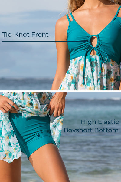 two-piece-v-neck-mesh-flowy-swimdress-with-boyshort-bottom#color_pine-green-flowing-anemone