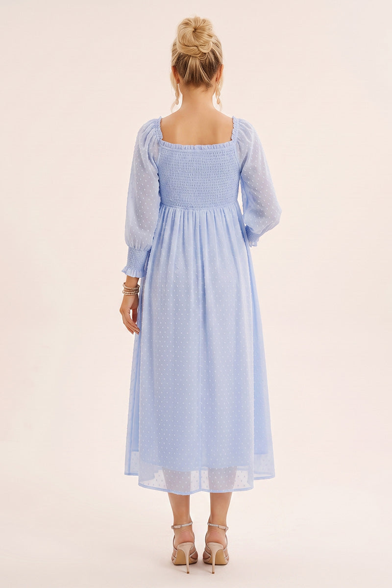 blue long sleeve maternity dress Maxi Navy / XX-Large Elevate your maternity style with our V PinkBlush Light Blue V-Neck Long