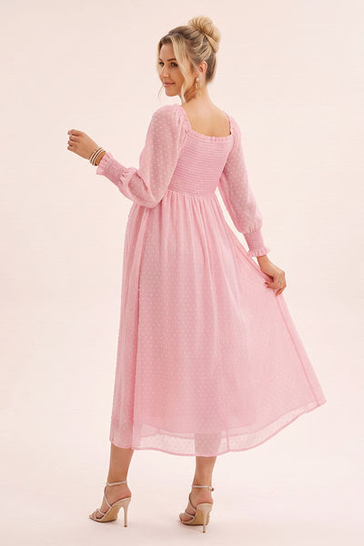 cute long sleeve maternity dresses Eliza Dress - Mid-length Chic Maternity