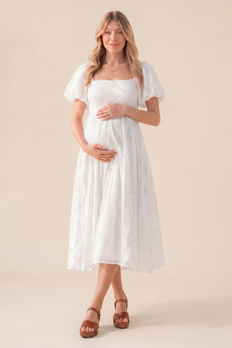 flowy pregnancy dresses Summer Mae Tencel-Blend Maternity Midi Dress Size:Size 12 NEWARRIVALSAW24 and thats okay Mini Dress | Miiaaa