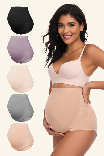 high-waist-seamless-maternity-underwear-5-packcolor#color_black-nude-white-purple-light-grey