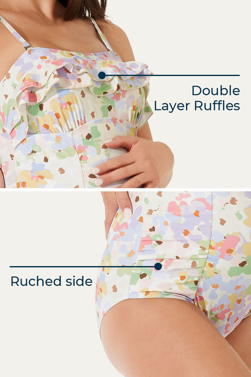 one-piece-double-layer-ruffles-pregnancy-swimwear#color_colorful-amusement-park