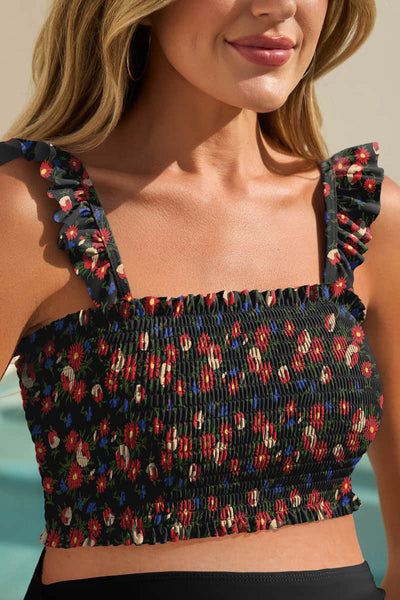 ruffled-bandeau-bathing-suit-set-high-waisted-maternity-swim-bottoms#color_gaudy-raiment-black