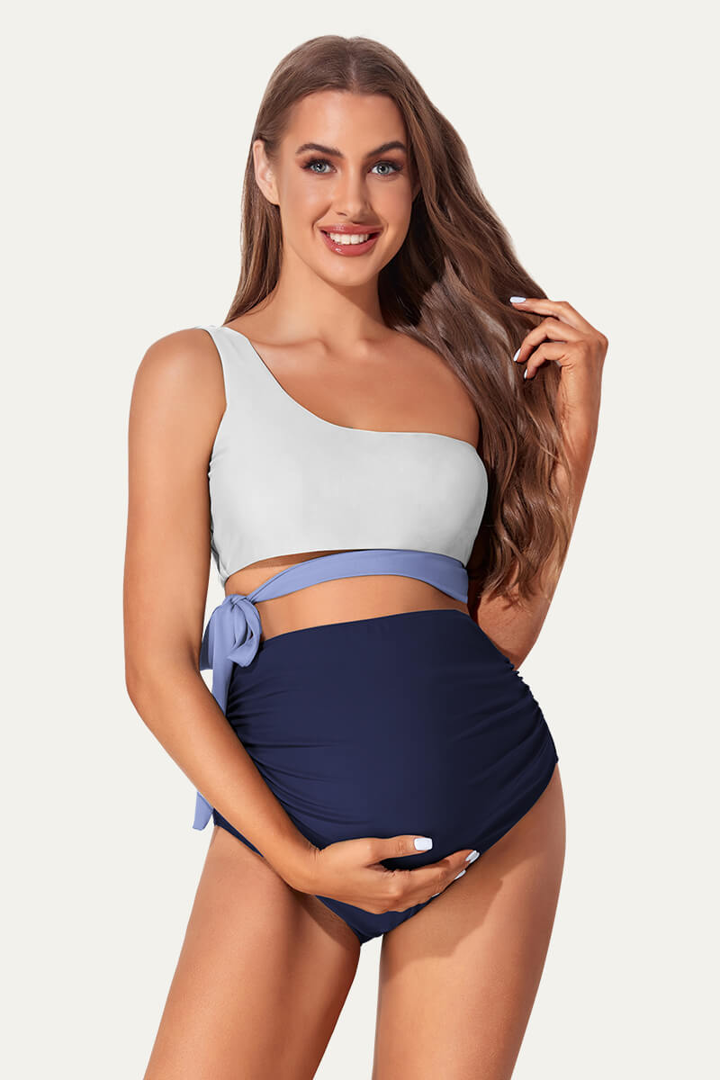 womens-one-shoulder-maternity-swimsuit#color_white-navy