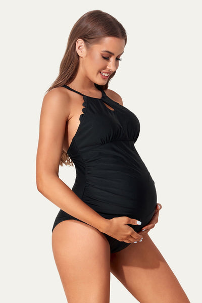 one-piece-crisscross-back-maternity-swimsuit#color_black