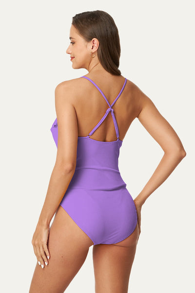 flounce-v-neck-one-piece-maternity-swimsuit-with-adjustable-shoulder-straps#color_violet