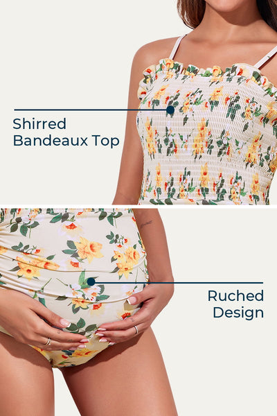 womans-one-piece-ruched-pregnancy-bathing-suit#color_blooming-boutique