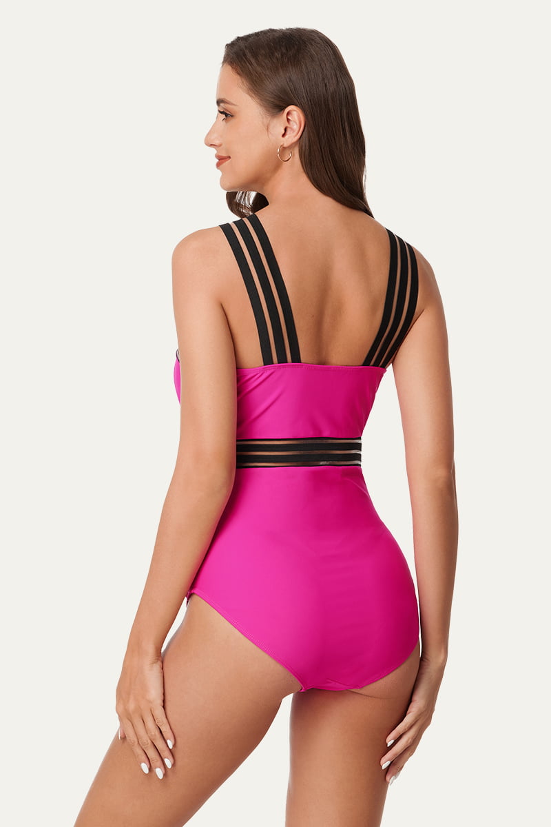 mesh-hollow-maternity-one-piece-swimsuit-criss-cross-monokini#color_barbie-pink