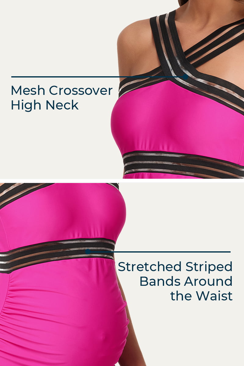 mesh-hollow-maternity-one-piece-swimsuit-criss-cross-monokini#color_barbie-pink