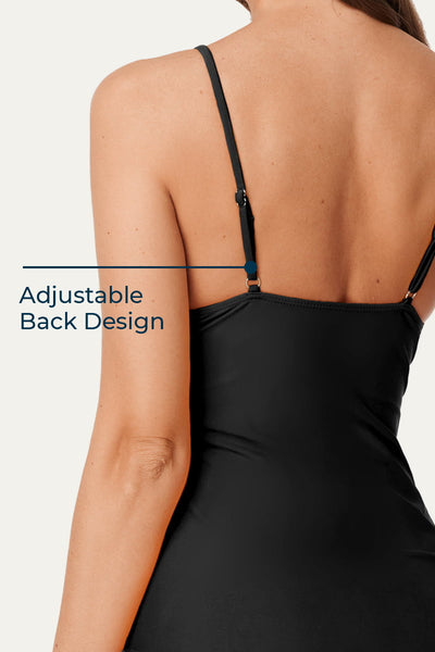 one-piece-front-tie-knot-cutout-swimsuit-color-block-pregnancy-swimwear#color_black