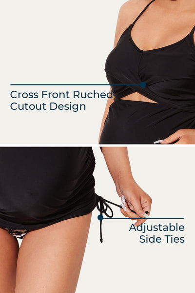 two-piece-cutout-cross-back-maternity-tankini-swimsuit#color_black-leopard-16