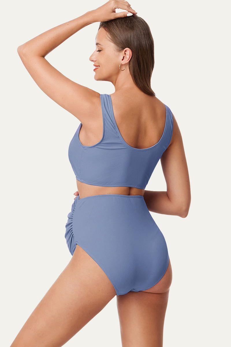 two-piece-ribbed-front-knot-maternity-swimsuit#color_baby-blue