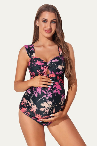 maternity-twist-front-ruch-sides-one-piece-swimwear#color_pink-palm