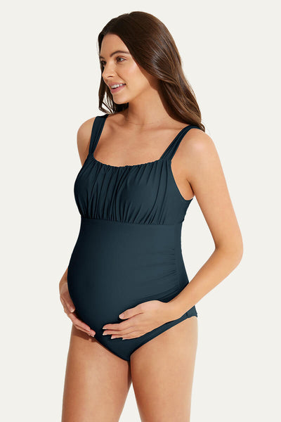 one-piece-ruching-front-maternity-swimsuit-back-bow-knot-pregnancy-swimwear#color_sacramento