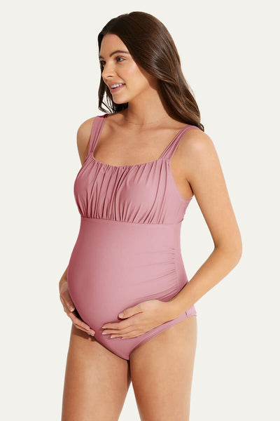 one-piece-ruching-front-maternity-swimsuit-back-bow-knot-pregnancy-swimwear#color_mauveone-piece-ruching-front-maternity-swimsuit-back-bow-knot-pregnancy-swimwear#color_mauve