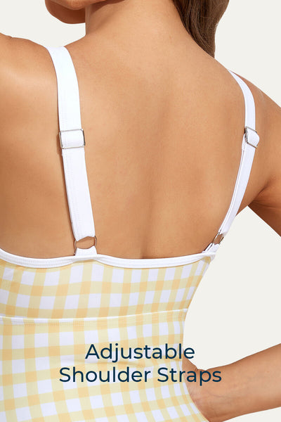 maternity-one-piece-nursing-swimsuit-with-metal-button-front#color_yellow-lattice