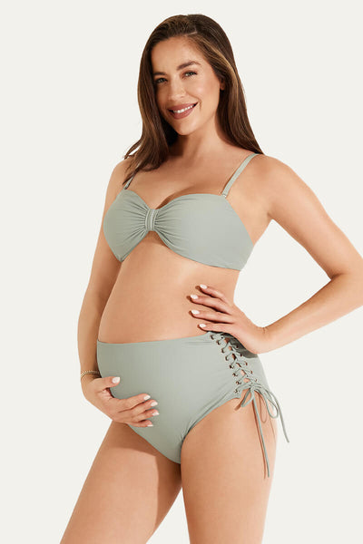 two-piece-reversible-butterfly-bow-tie-pregnant-bikini-set#color_mint-olive