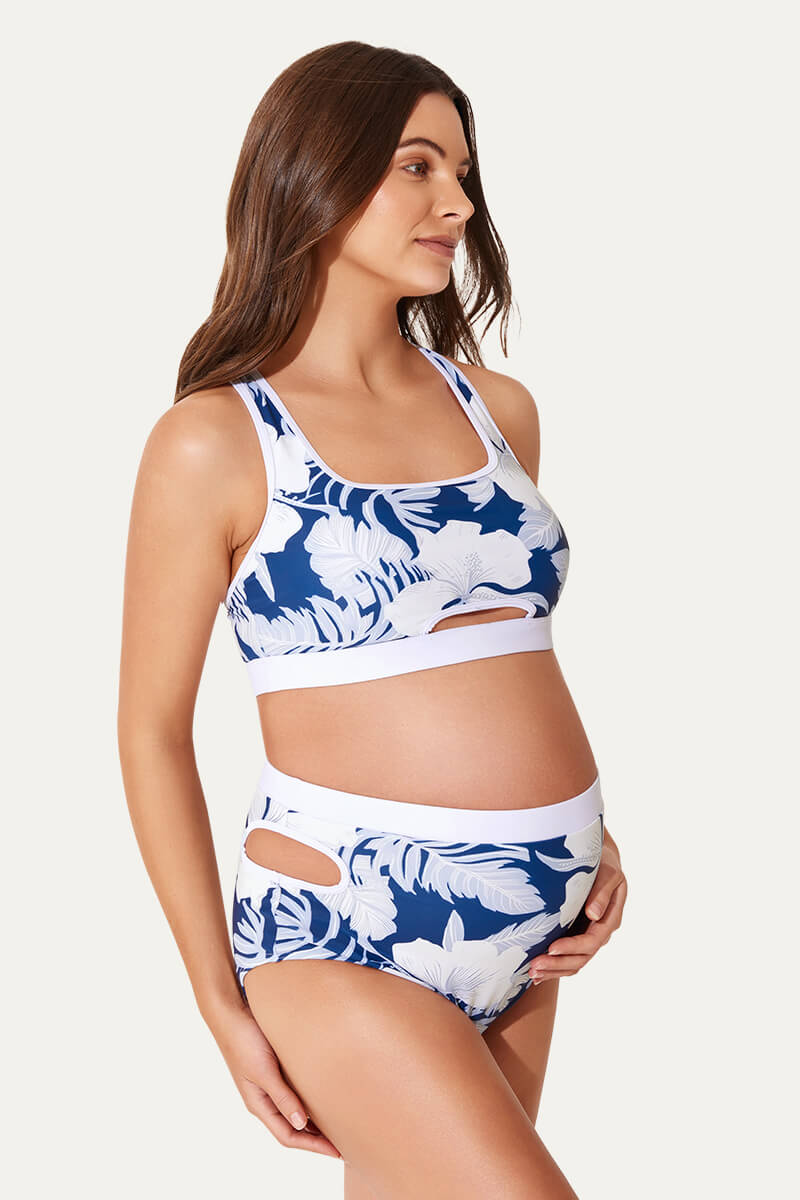 classic-sporty-two-piece-cutout-bikini-pregnant-women-swimwear#color_nocturnal-orchid