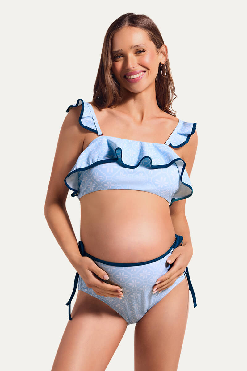 womens-ruffle-hemline-two-piece-sexy-maternity-swimwear#color_chained-scenery