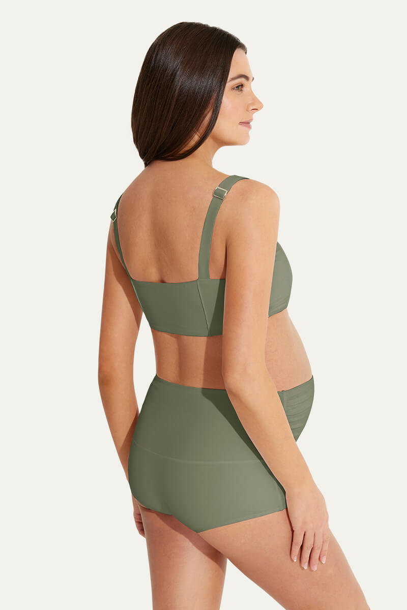 two-piece-high-waist-bikini-maternity-set-with-bandeau-top#color_balsam-green