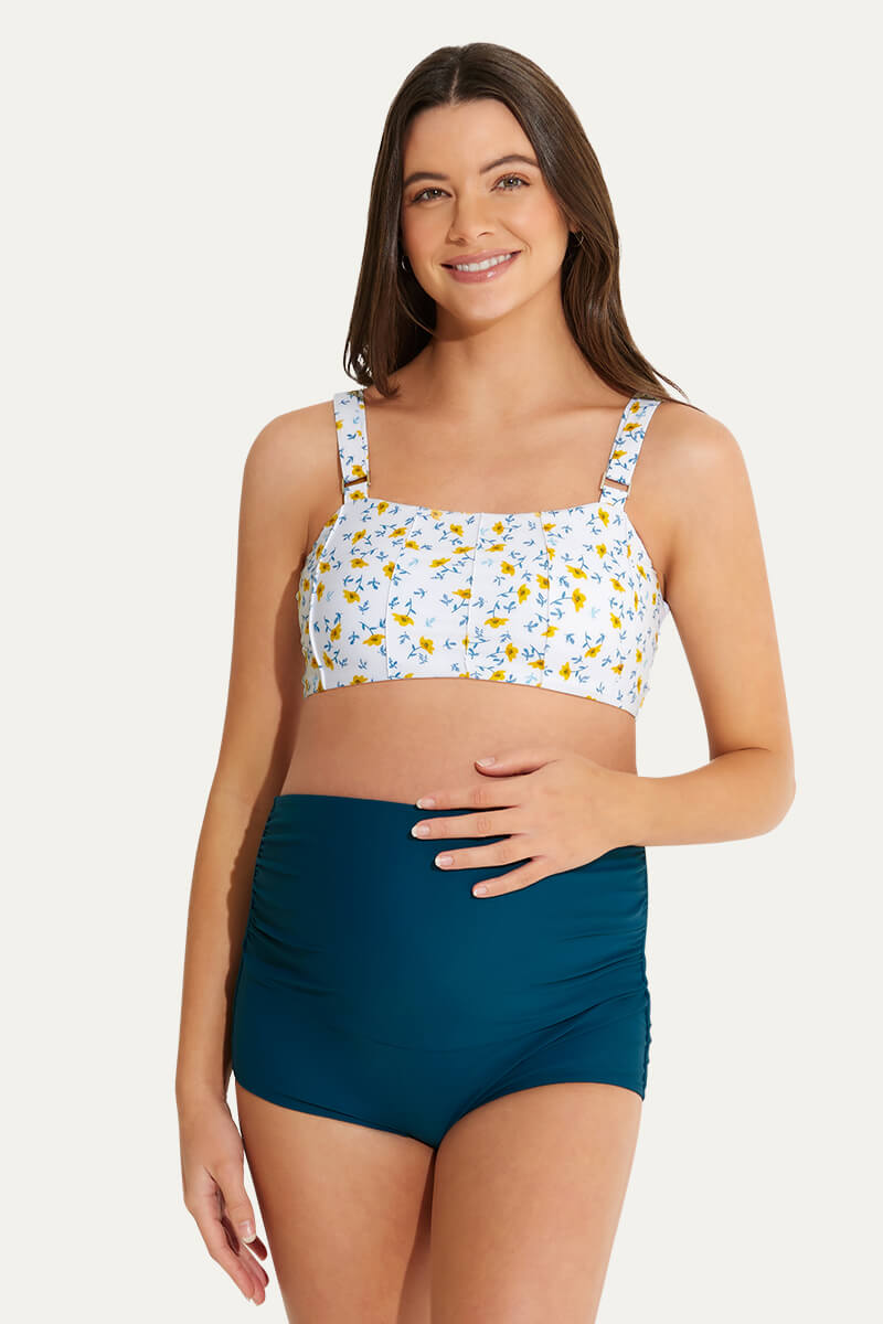 two-piece-high-waist-bikini-maternity-set-with-bandeau-top#color_floral-fragrance-forest