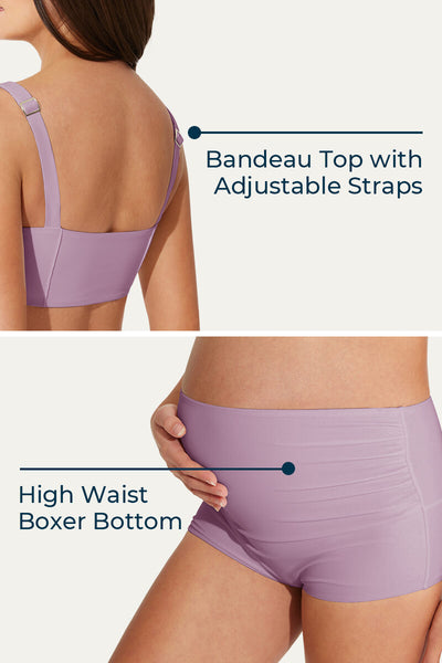 two-piece-high-waist-bikini-maternity-set-with-bandeau-top#color_violet