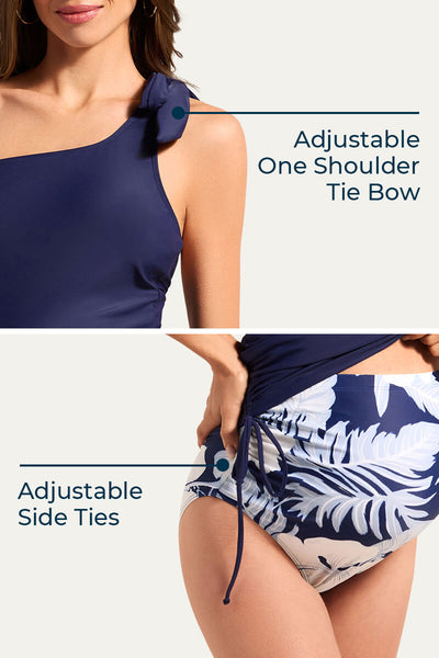 two-piece-one-shoulder-tie-bow-pregnancy-swimsuit#color_nocturnal-orchid-navy