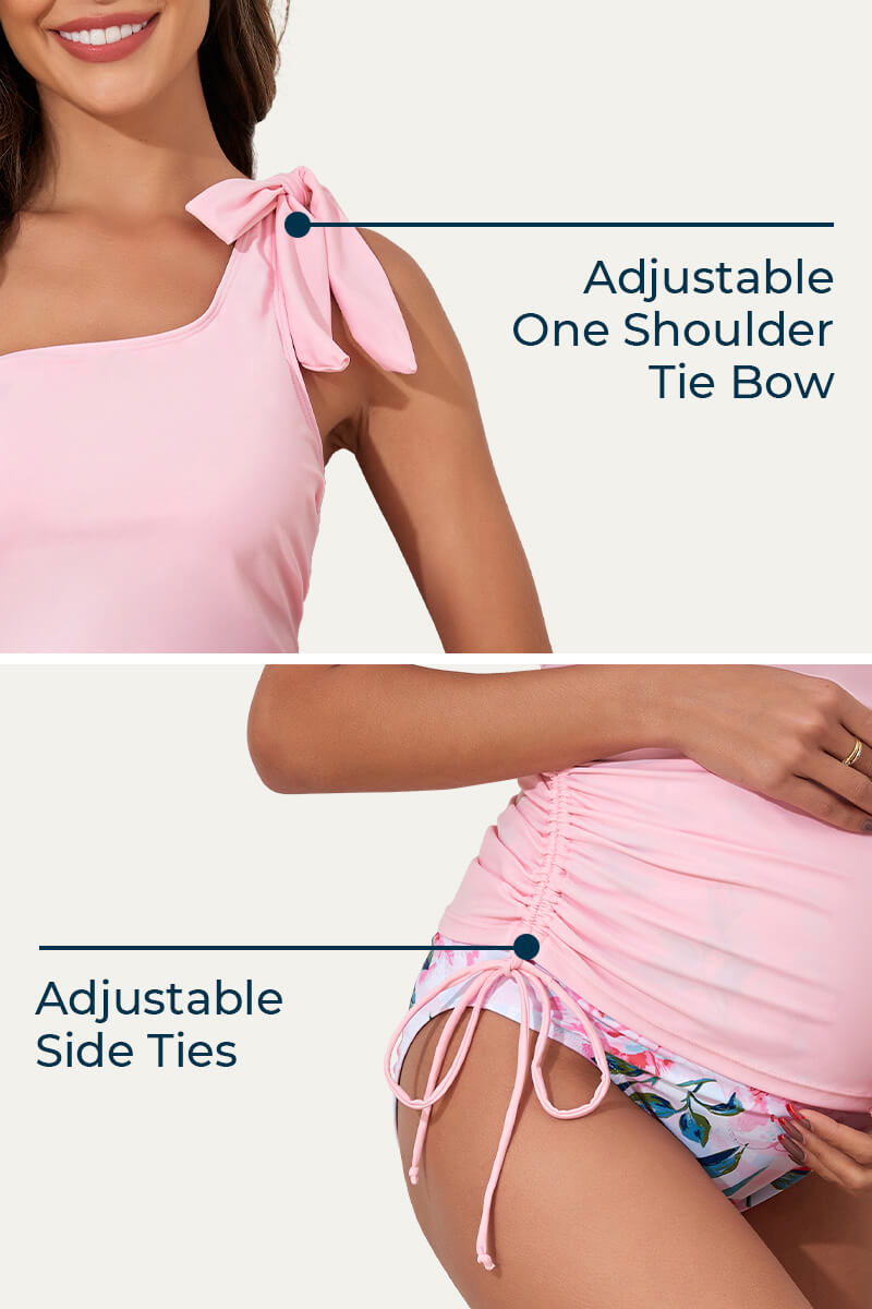 two-piece-one-shoulder-tie-bow-pregnancy-swimsuit#color_mauve-sweet-midsummer