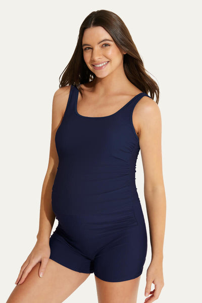 womens-cutout-bow-back-maternity-swimsuit-with-shorts#color_navy
