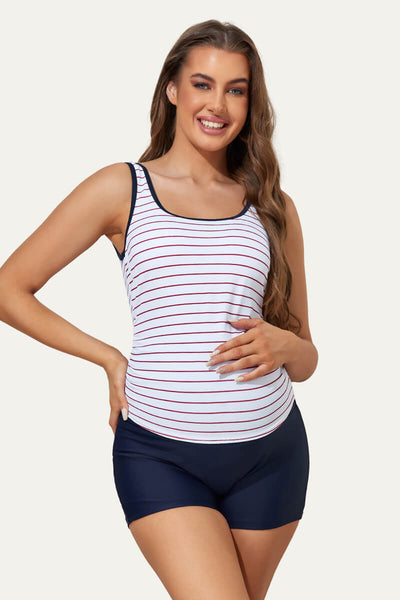 womens-cutout-bow-back-maternity-swimsuit-with-shorts#color_red-parallels-navy
