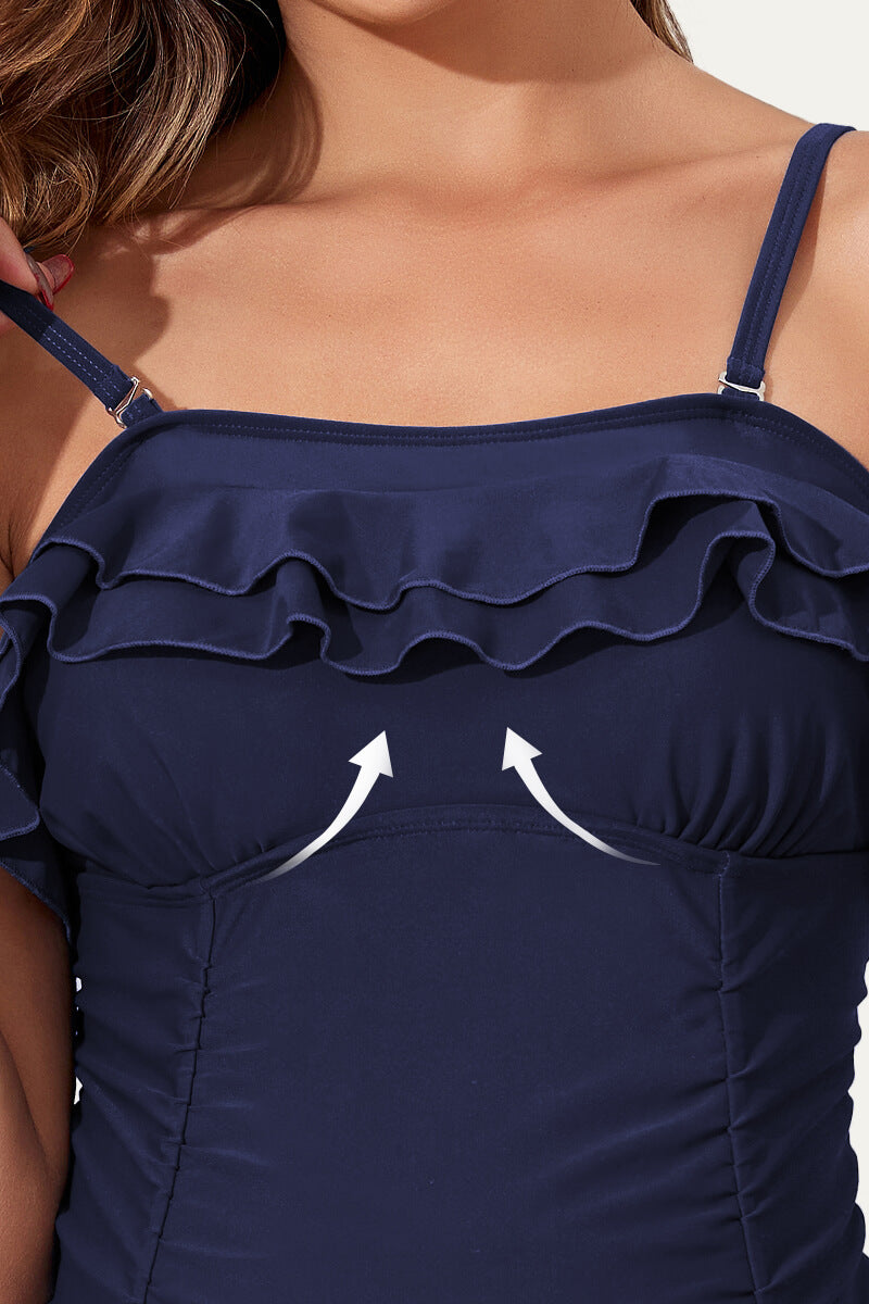 one-piece-double-layer-ruffles-pregnancy-swimwear#color_navy