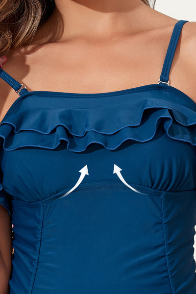 one-piece-double-layer-ruffles-pregnancy-swimwear#color_denim-blue