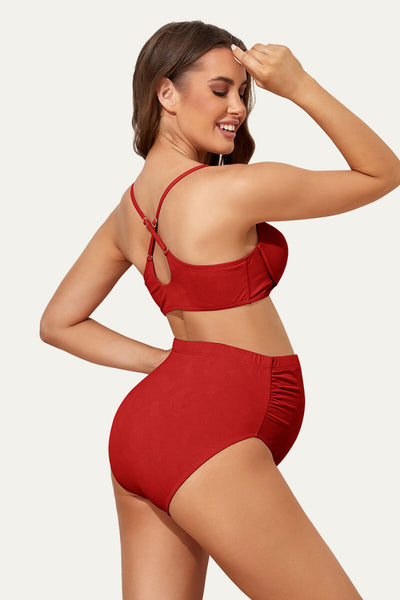 two-piece-hight-waist-maternity-swimsuit-with-supportive-cups#color_ruby