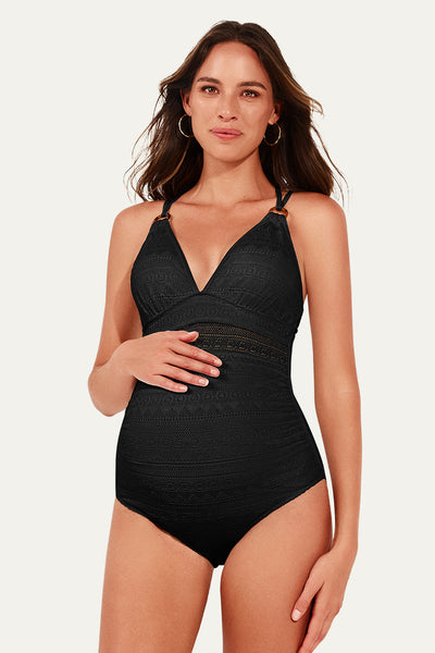 one-piece-o-ring-linked-hollow-out-maternity-swimwear#color_black