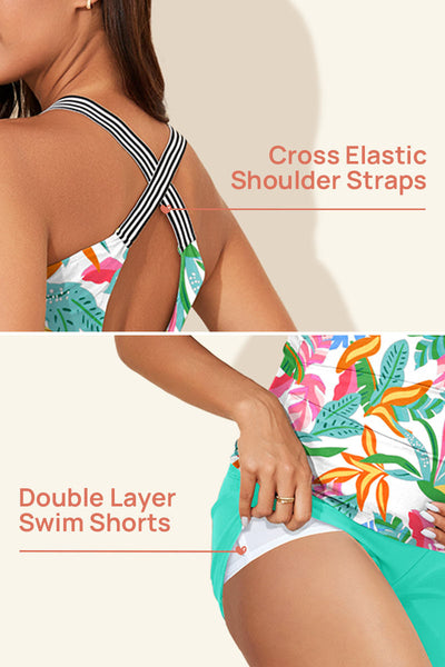 cross-back-two-piece-maternity-swimsuit-with-pockets#color_colorful-coconut-leaves-light-green