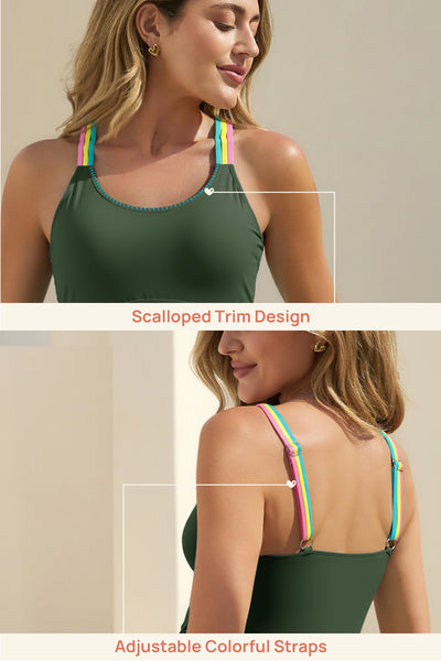 maternity-one-piece-swimsuit-with-colorful-straps-and-scalloped-trim#color_olive