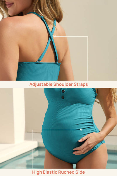ribbed-one-piece-maternity-bathing-suit-with-button-down-detail#color_vivid-aqua