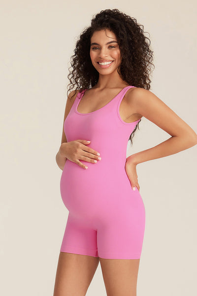 womens-ribbed-sleeveless-maternity-bodysuit#color_bright-pink