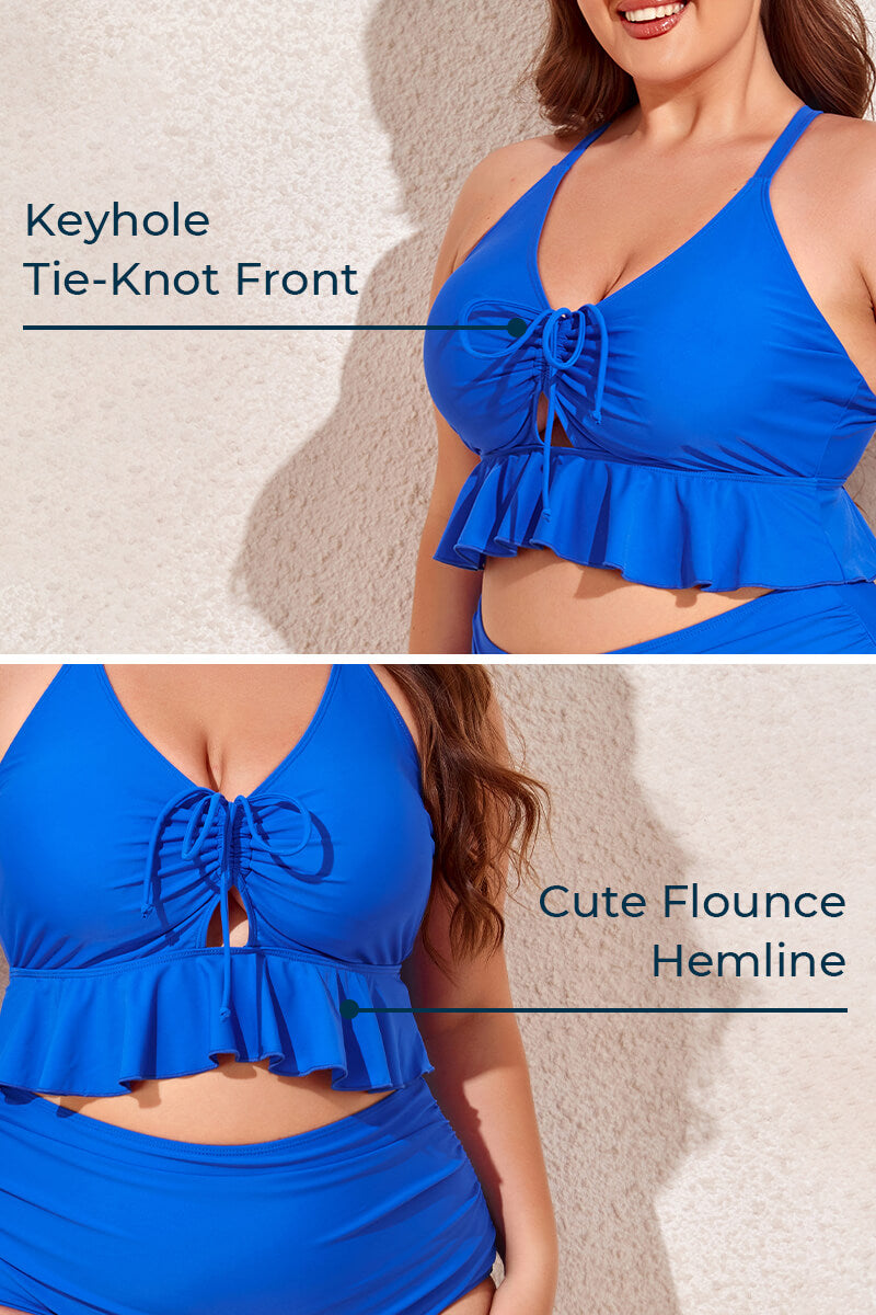 plus-size-ruffle-bikini-swimsuit-with-ruched-swimsuit-bottom#color_sapphire-blue