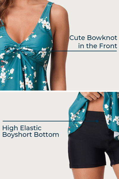 womens-round-neck-tie-bowknot-tankini-swimsuit-with-boyshort#color_america-dogwood