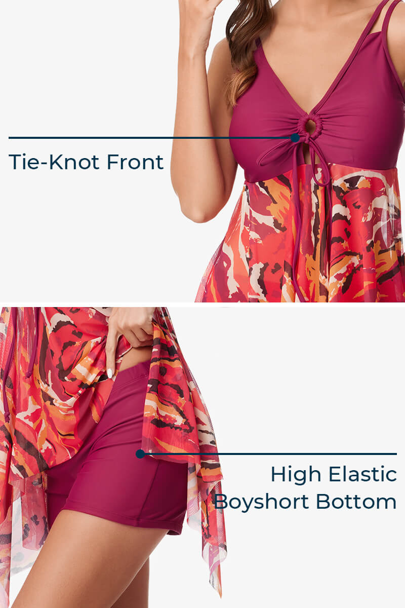 womens-two-piece-mesh-flowy-keyhole-tie-front-swimdress#color_plum-lava-6-ruby