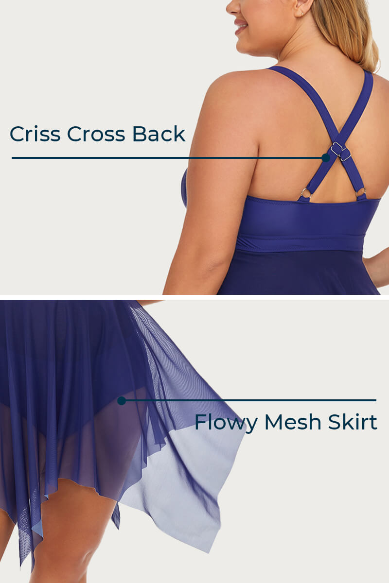 womens-one-piece-plus-size-drawstring-tie-knot-swimdress#color_navy