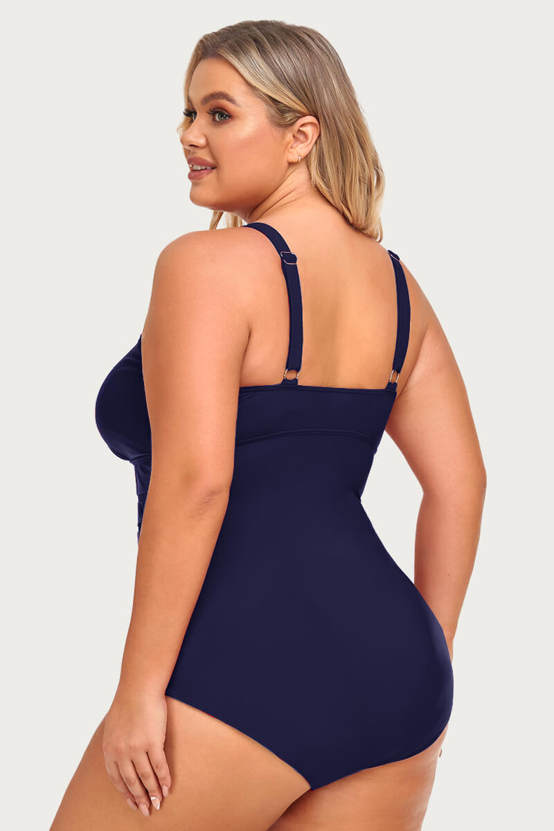 plus-size-see-through-hollow-out-solid-bikini-swimsuit#color_navy