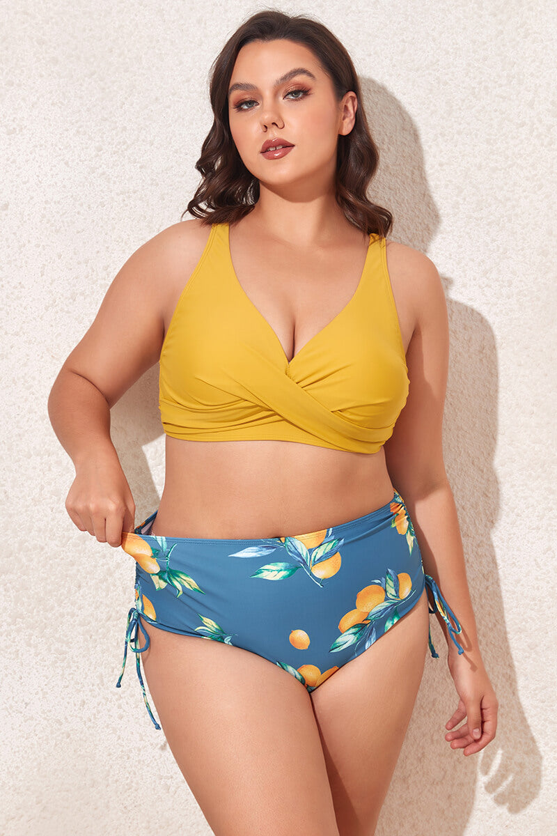 plus-size-twist-front-bikini-swimsuit-with-swimsuit-bottom#color_mustard-lemon-2