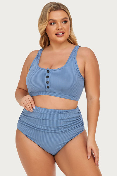 plus-size-ribbed-button-down-front-bikini-swimsuit#color_baby-blue