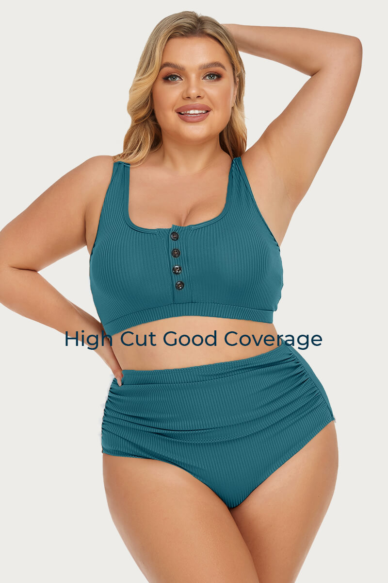 plus-size-ribbed-button-down-front-bikini-swimsuit#color_lagoon